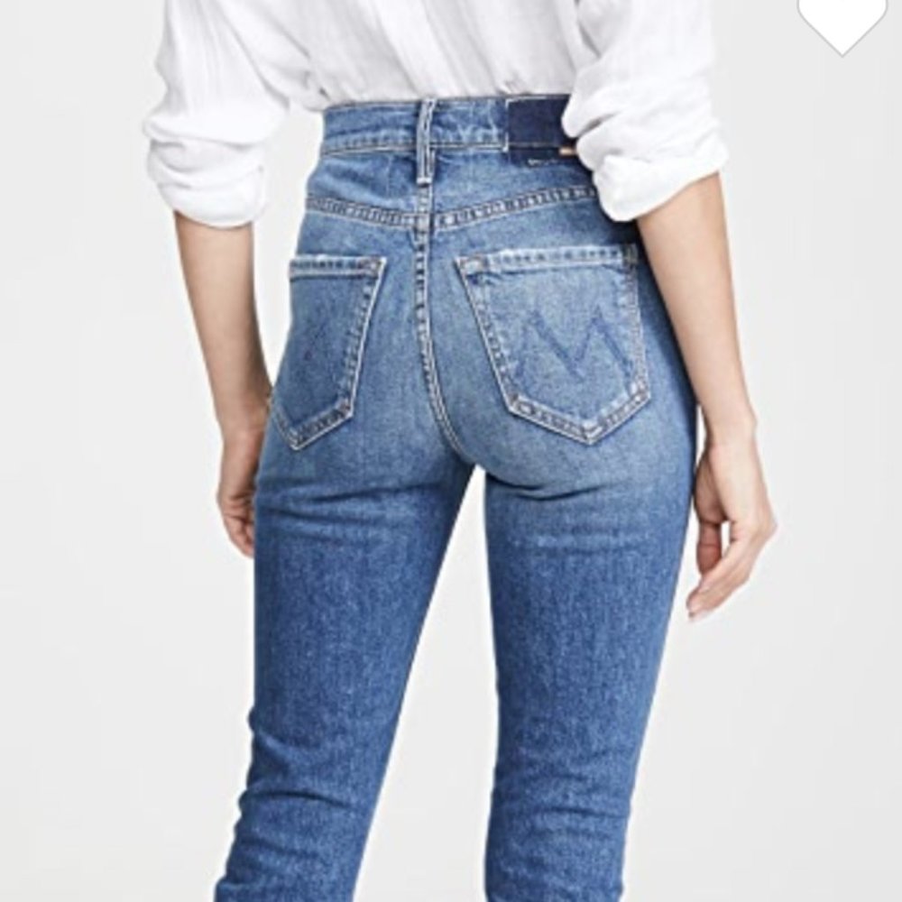 MOTHER Superior The Dazzler Jeans in Blue